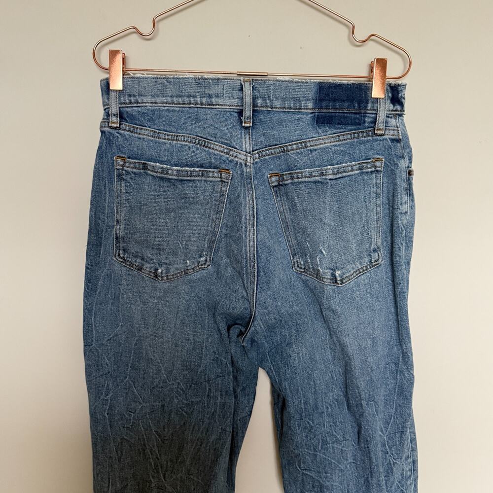 Abercrombie Fitch Womens Ultra High Rise The 90’s Straight Jeans Size 30 10S - Picture 6 of 7